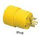  Weather Protected Plug Boot 2 Pole 3 Wire 30A 250V - 99649