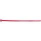  Color-Coded Nylon Cable Tie 4" Red - 94618