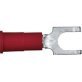  Flanged Block Spade Terminal 22 to 18 AWG Red - 25466