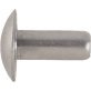  Solid Rivet Brazier Head Soft Aluminum 3/16" - 401
