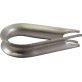 Loos & Co. Inc. Wire Rope Thimble, 3/8", Stainless Steel - 1440244