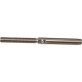 Loos & Co. Inc. Wire Rope Terminal, Stud, 5/32", 1/4-28 Right Hand Thread, Stainless S - 1440349