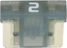 Fuse Low-Profile MINI Blade 2A Gray Automotive Pack 5 – Kent Automotive