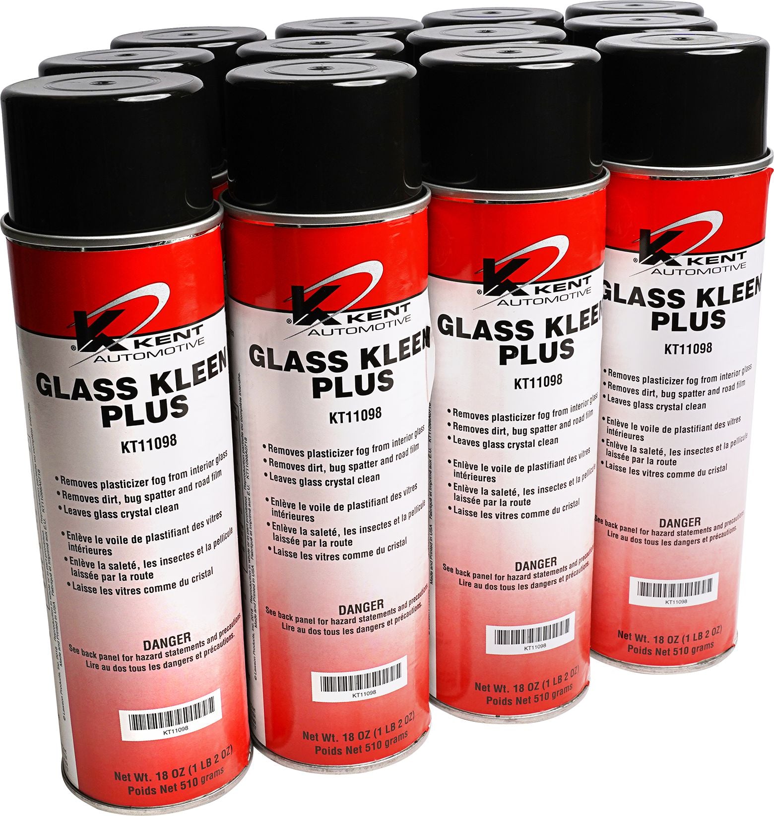Glass Kleen Plus Cleaner 18oz – Kent Automotive
