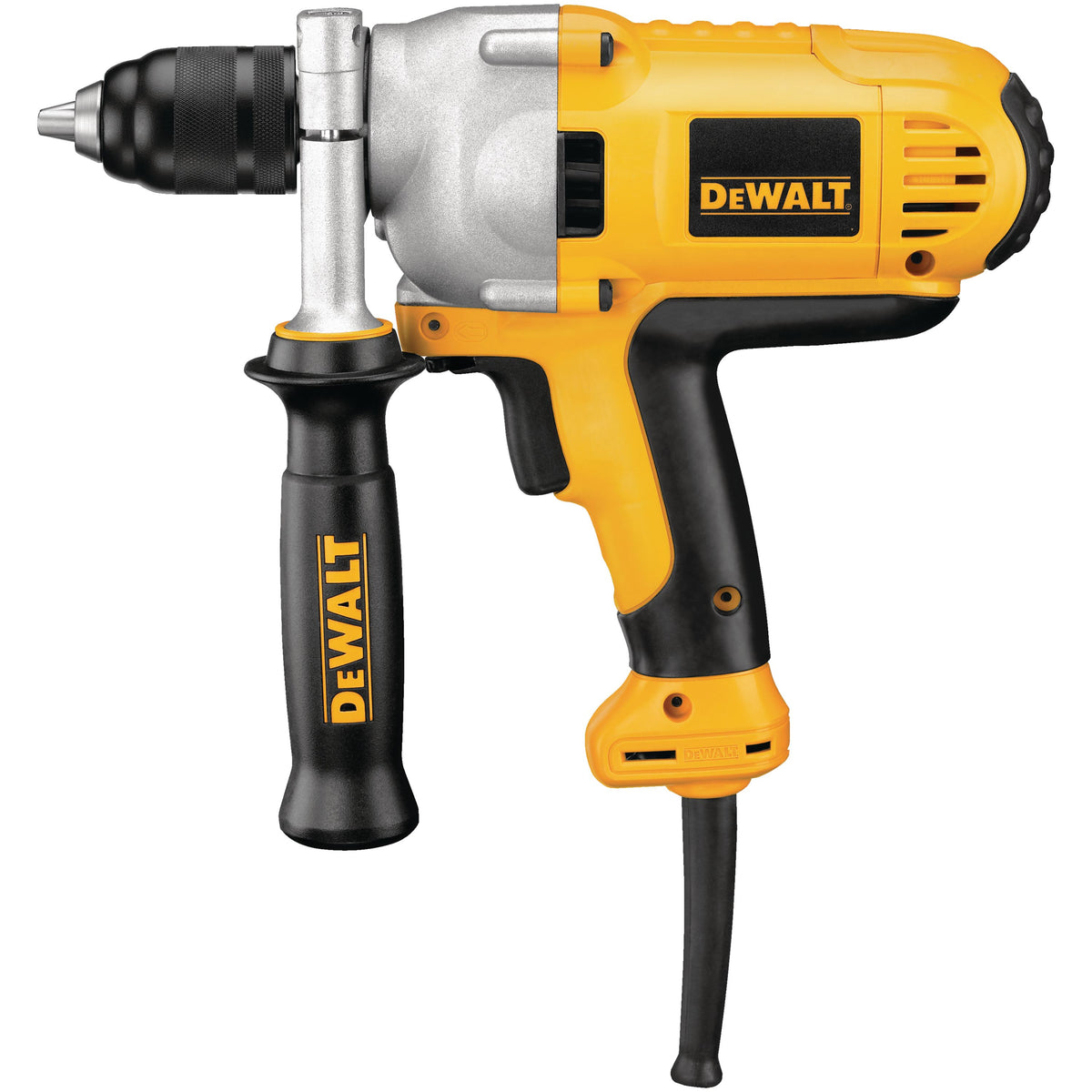 1/2" (13mm) VSR Mid-Handle Grip Drill with Keyless Chuck