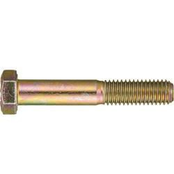 Hex Cap Screw Grade 8 Alloy Steel Yellow Zinc 9/16-12 x 3 Pack 10