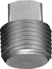 Plug Square Head From Rms Plug, Square Head, 304 SS, 150 lb. Rated, 4