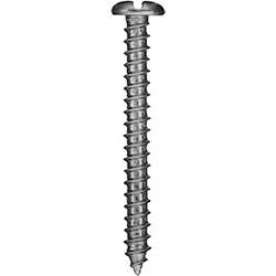 Sheet Metal Screw Slotted Pan Head #10 x 1/2