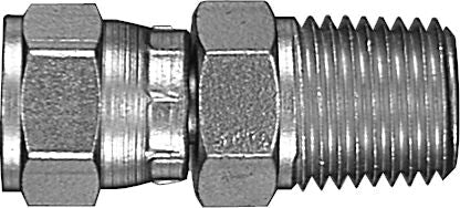 Hydraulic Adapters, Male Connector, Male NPTF X Female JIC Swivel ...