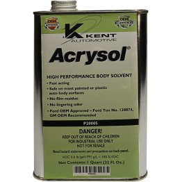 Kent® Acrysol Paint Preparation and Auto Body Solvent - P20005